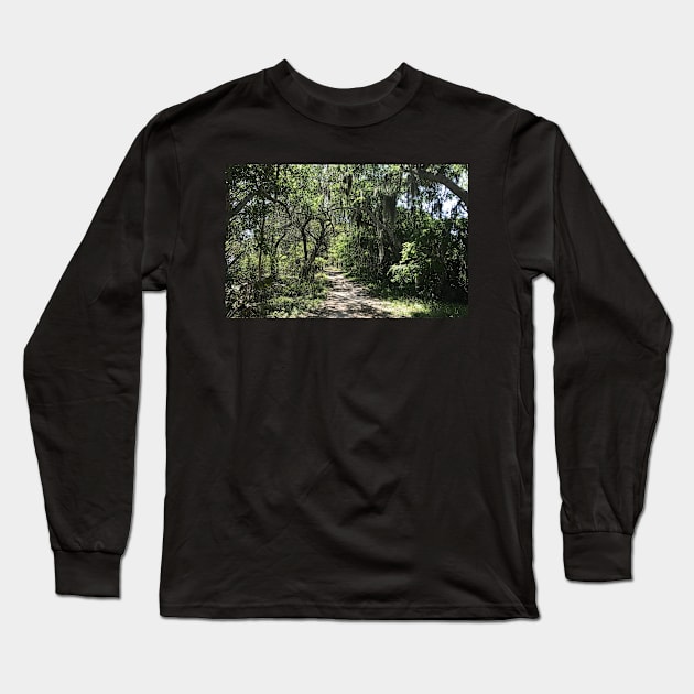 Florida Hike Long Sleeve T-Shirt by Sparkleweather